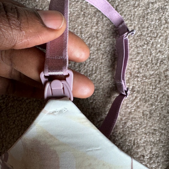 Women’s Auden lightly Lined Wireless Bra Orchid Bloom 36D - Picture 4 of 4